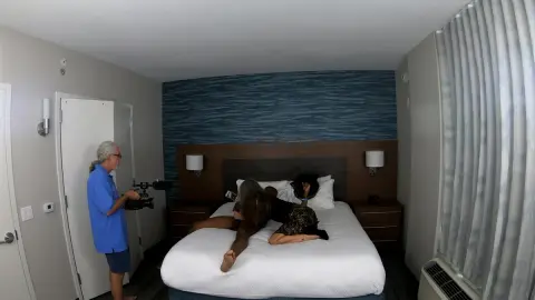 Cuckold Watches Wife Please BBC Bull in Doggy