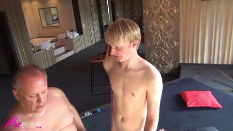 German Mature Man and Stepson Share in a Taboo Orgy