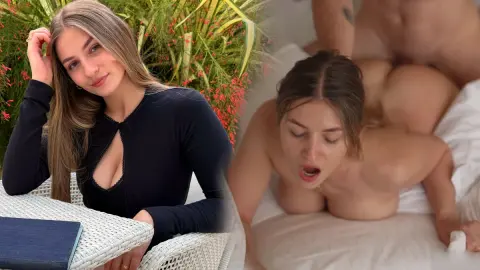 She Flirted and Cheated on Her Husband on Vacation with a Stranger Guy, but She Is so Beautiful